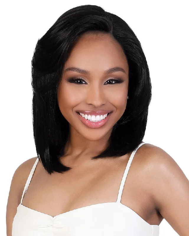 Synthetic wigs for sleek curls-LUHD3 Bex | Lace Front Synthetic Wig by Motown Tress