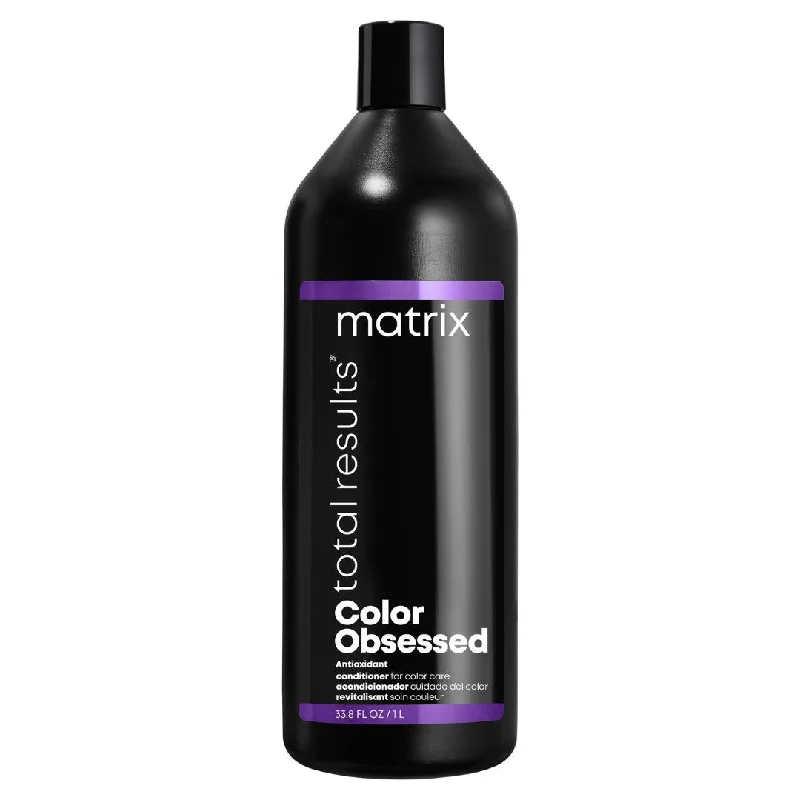 Hair care for urban pollution-Matrix Total Results Color Obsessed Conditioner 1L