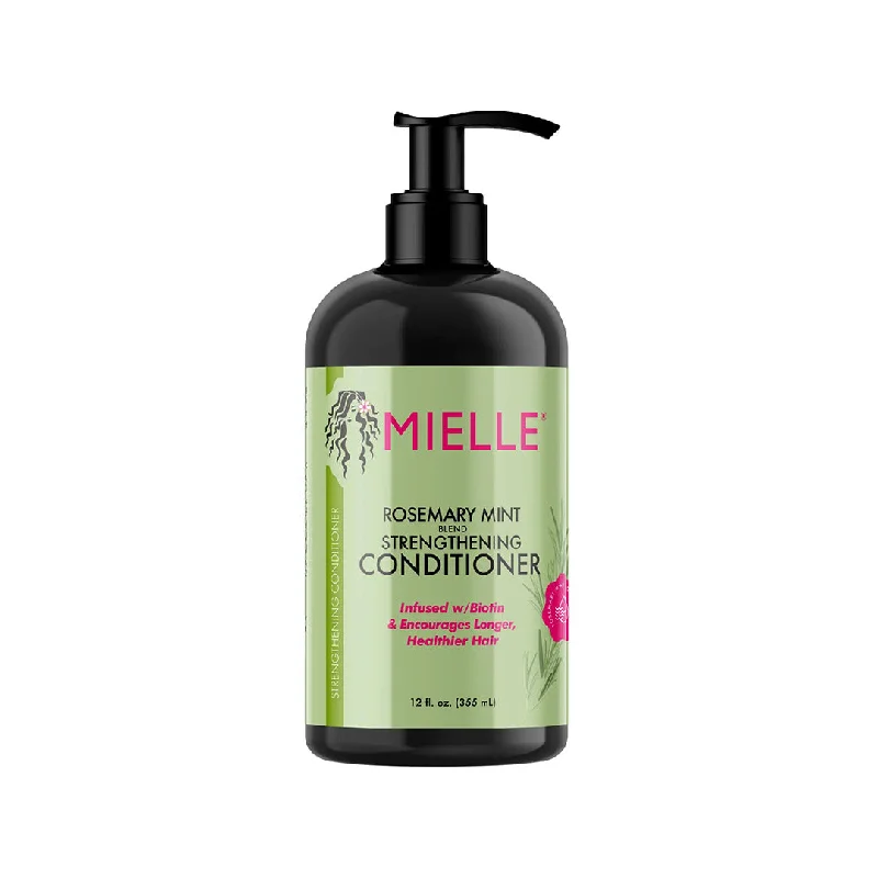 Hair care for velvety hair-Mielle Rosemary Mint Strengthening Conditioner 355ml