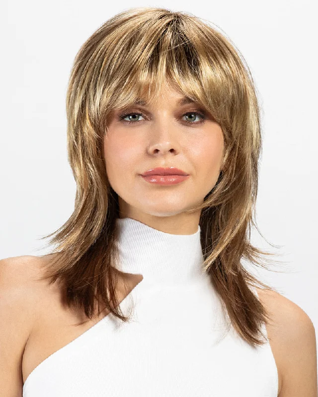 Synthetic wigs with mild bangs-Miranda (Exclusive) | Synthetic Wig by Envy