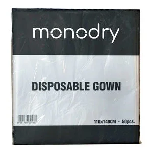 Satin pomade-Monodry Disposable Full Length Gowns