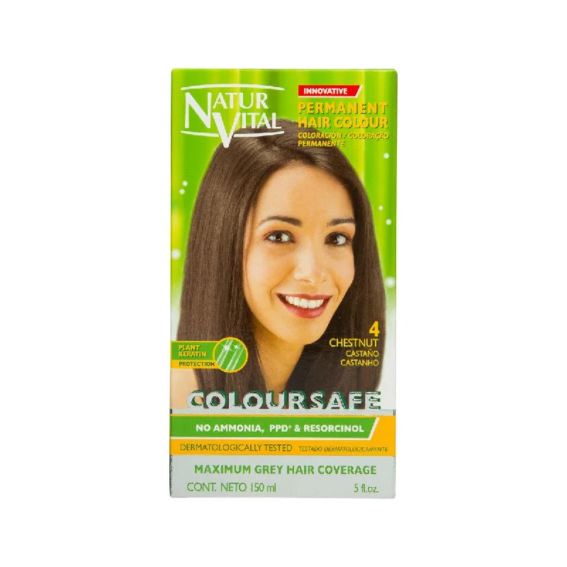 NATUR VITAL Perm Hair Color (4-Chestnut Hair)