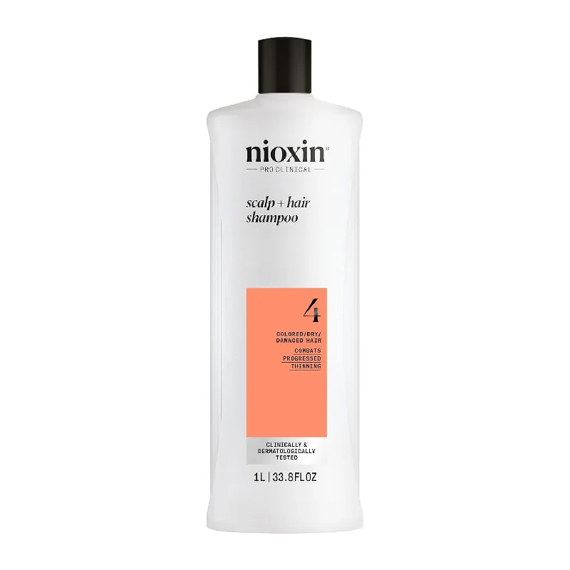 Nioxin System 4 Shampoo  Colored Hair 33.8 oz