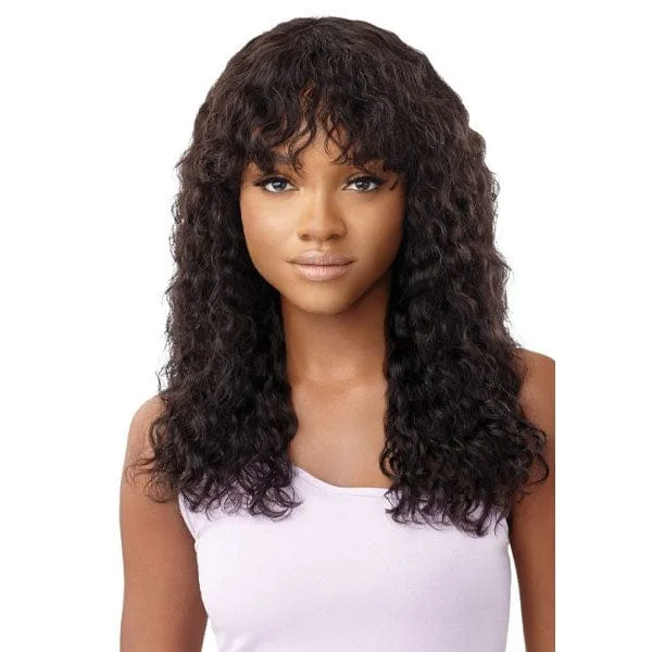 real person hair ring special date-Outre 100% Human Hair MyTresses Purple Label Full Wig WET & WAVY - NATURAL WAVE 20"