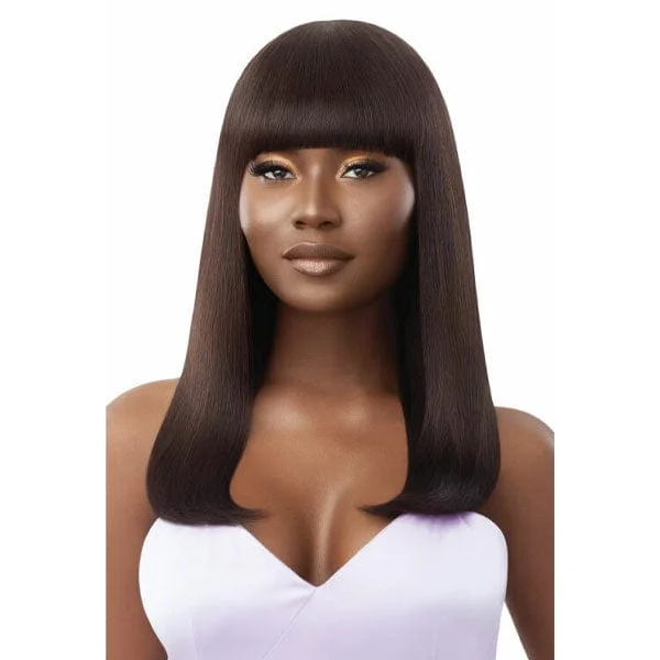 real person hair ring zodiac craft-Outre 100% Human Hair MyTresses Purple Label Full Wig - THALYA