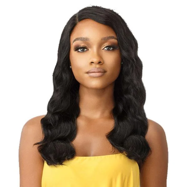 real person hair ring daily treasure-Outre The Daily Wig 100% Human Hair Wig - OCEAN BODY 20"