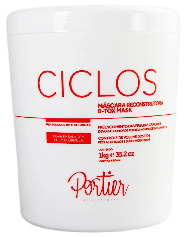 Best hair care for scalp welts-Portier Ciclos B-Tox Mask Volume Control - Portier