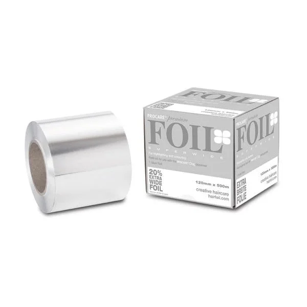 Smoothing balm-Procare Silver Extra Wide Foil  Foil 120mm x 500m