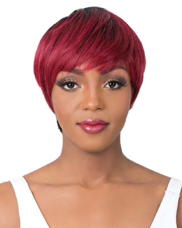 Synthetic wigs with dusk blue-Q Kai | Synthetic Wig by It's a Wig