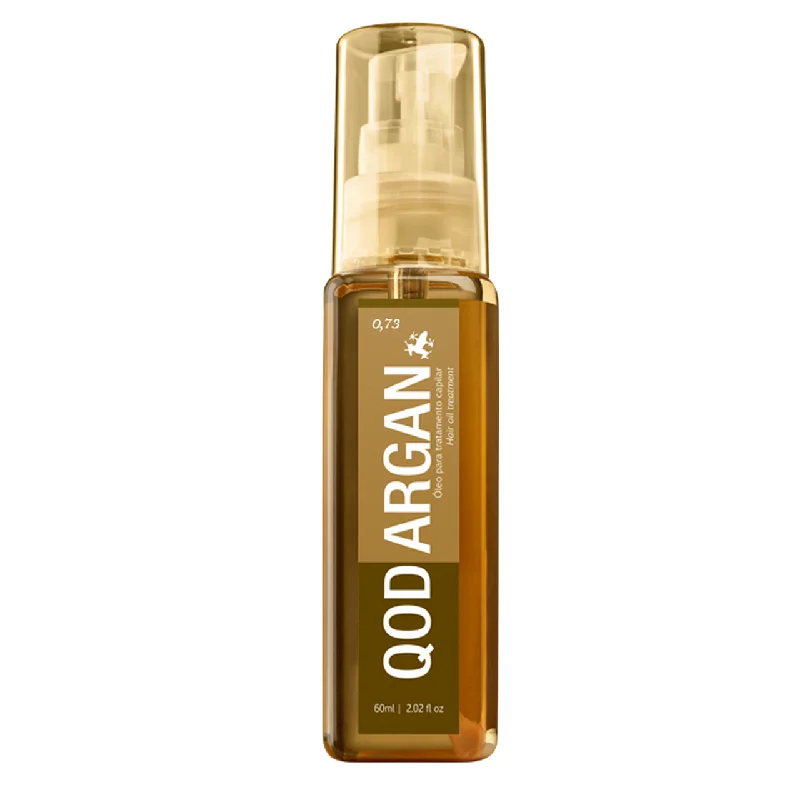 Argan Oil 0,73 Silicones Shine Softness Hair Finisher Treatment 60ML - QOD