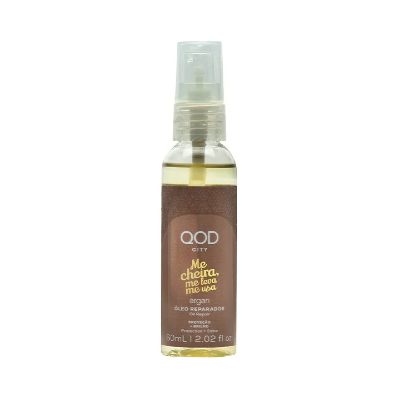 City Argan Oil 0,43 Antioxidant Protection Anti Frizz Hair Finisher 60ML - QOD