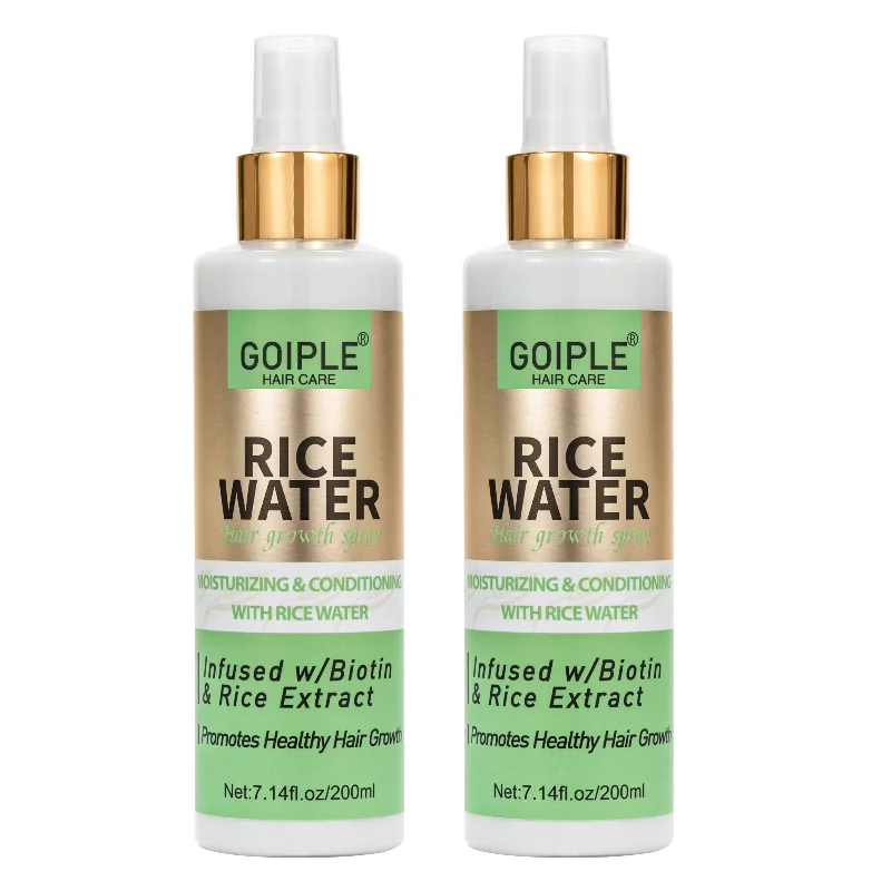 7.14 FL OZ Rice Water For Hair Growth All Natural Vegan