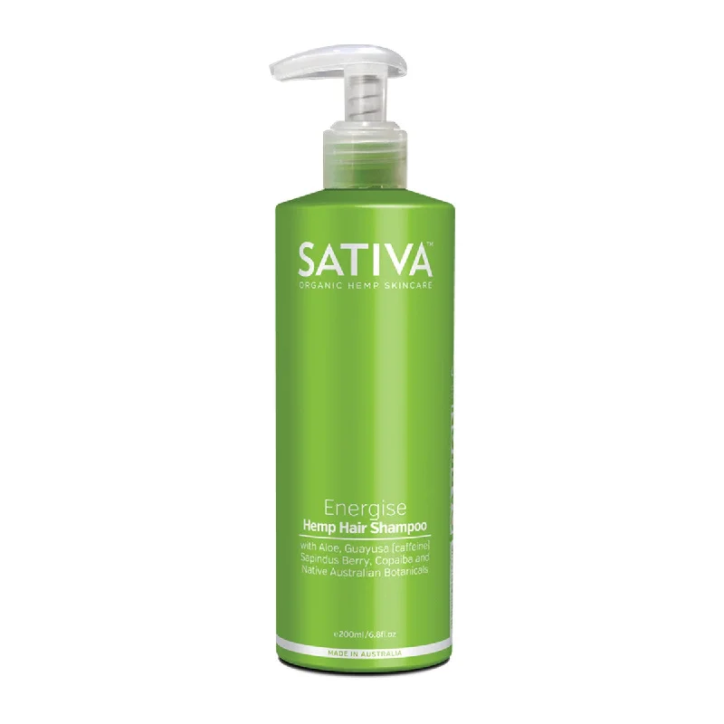 Sativa Energise Hemp Hair Shampoo 200ml