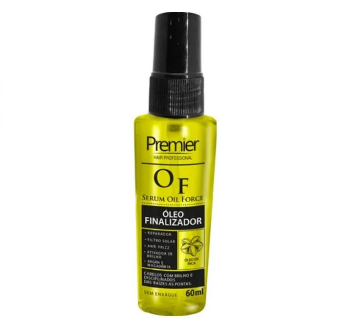 Serum Oil Force Inca Oil Repair Sunscreen Treatment Finisher 60ml - Premier Hair