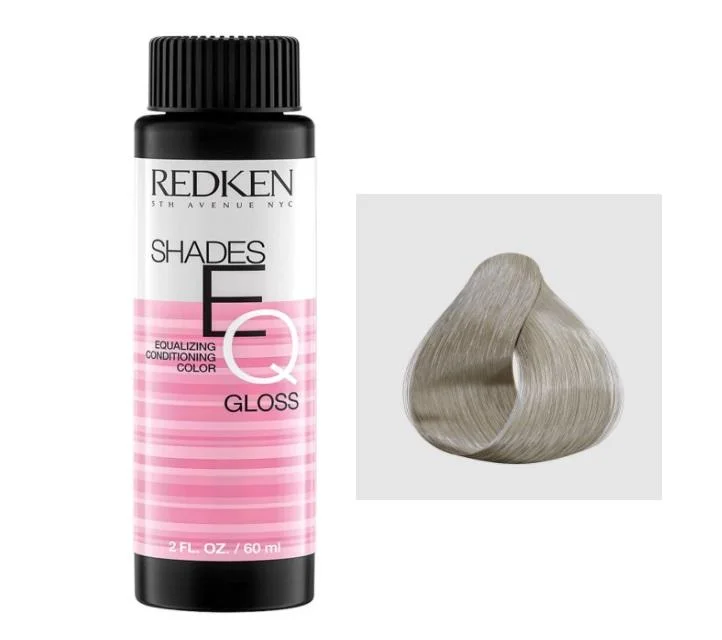 Shades EQ 08T Silver Conditioning Color Tinting Hair Gloss 60ml - Redken