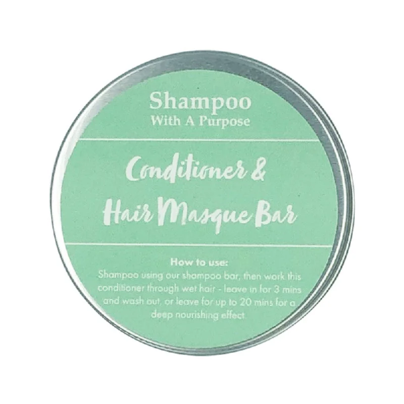 Shampoo with a Purpose "A Little Extra" Bar Conditioner & Hair Masque 90g