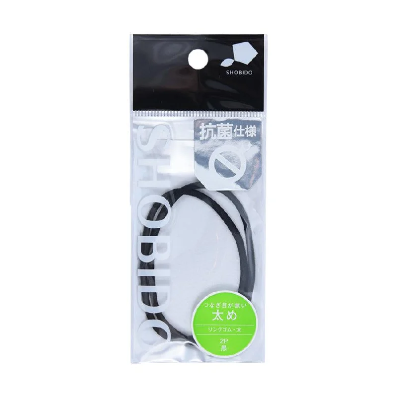 SHO-BI Ring Hair Elastic Thick BK  (3g)