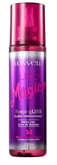 Keeping Liss Thermo Active Fluid Liso Mágico Perfect Smooth 200ml - Lowell