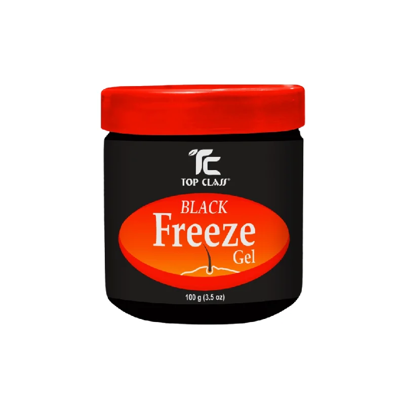 Best hair care for hormonal shedding-Top Class Black Freeze Gel 100ml