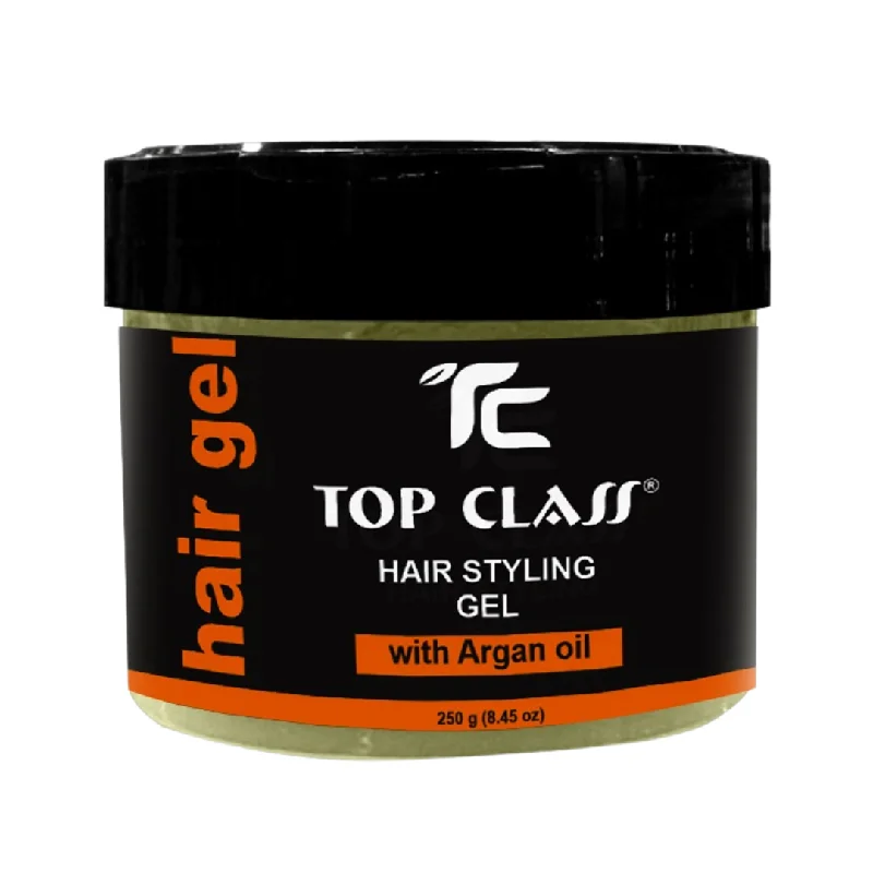 Hair care for rain-damaged hair-Top Class Hair Syling Gel with Argan Oil 250ml