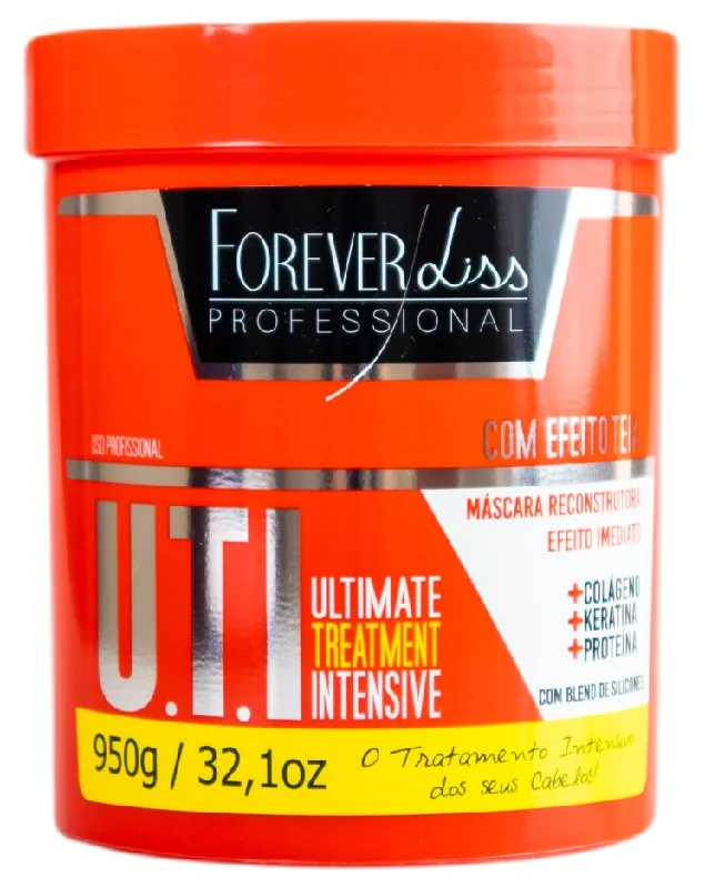 Anti-tangle hair care routine-UTI (Ultimate Treatment Intensive) Reconstructive Mask 950g - Forever Liss