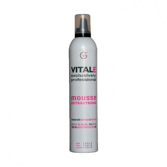 Warm toner-Vitale Extra Strong Hold Styling Mousse 500ml