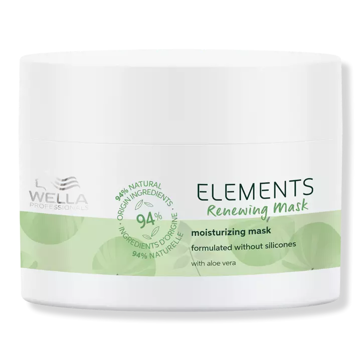 Best hair care with camellia seed oil-Wella Elements Renewing Mask