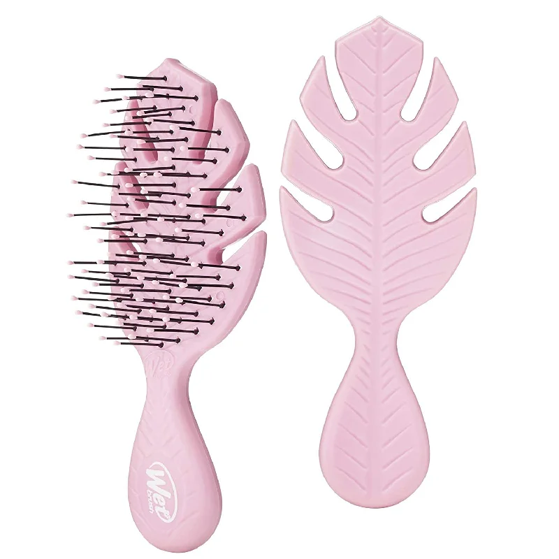 Soft hold hairspray-Wetbrush Go Green Mini Detangler-Pink