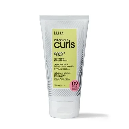 Best hair care for platinum hair-Zotos All About Curls Bouncy Cream 5.1 oz